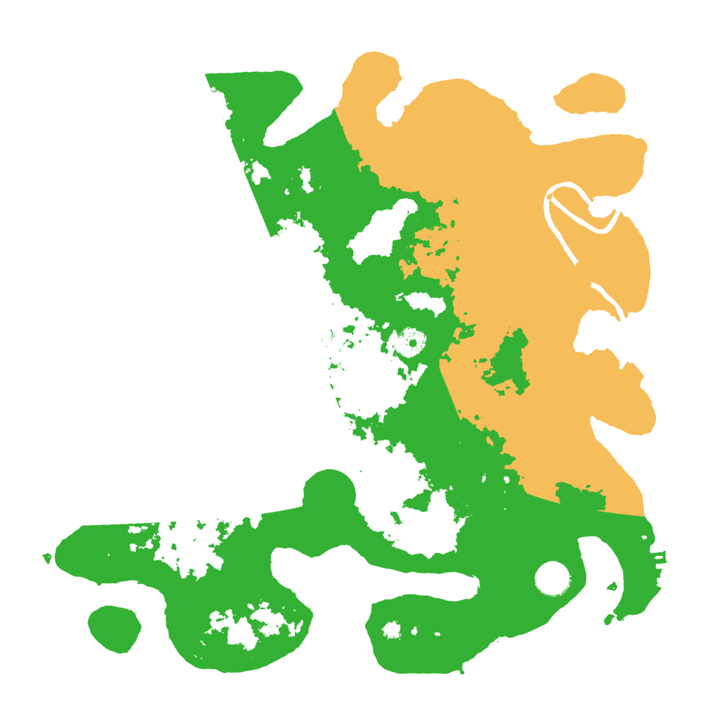 Biome Rust Map: Procedural Map, Size: 3650, Seed: 48540162