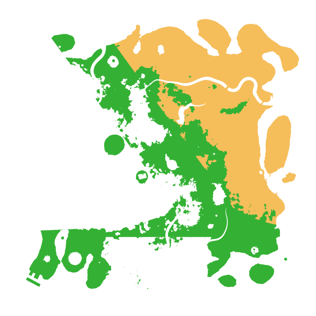 Biome Rust Map: Procedural Map, Size: 4250, Seed: 472531860