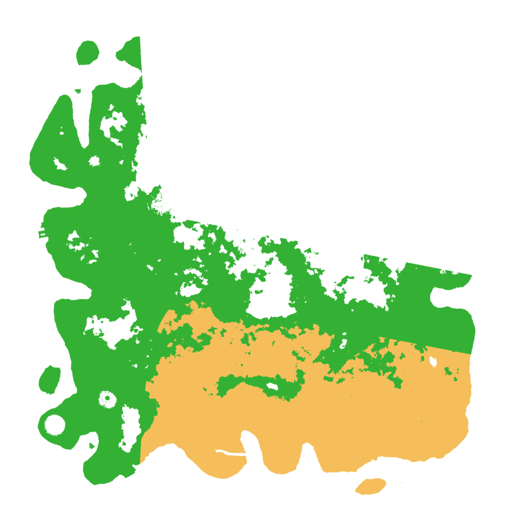 Biome Rust Map: Procedural Map, Size: 4500, Seed: 342608584
