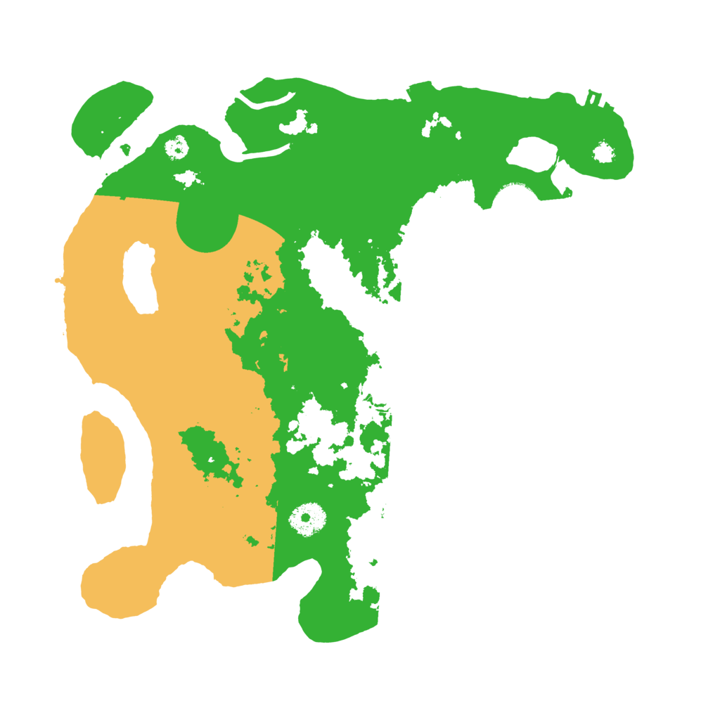 Biome Rust Map: Procedural Map, Size: 3200, Seed: 1435729874