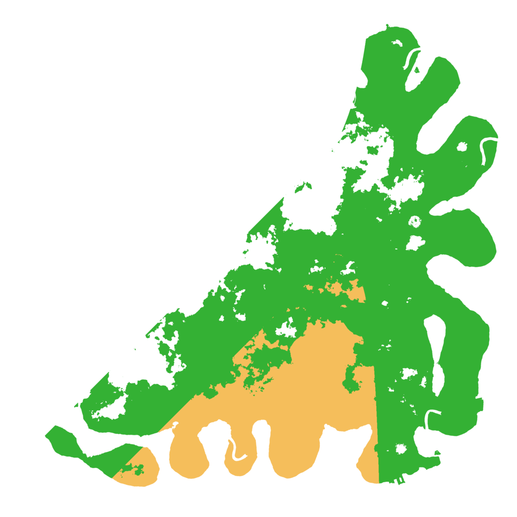 Biome Rust Map: Procedural Map, Size: 4500, Seed: 1230203445