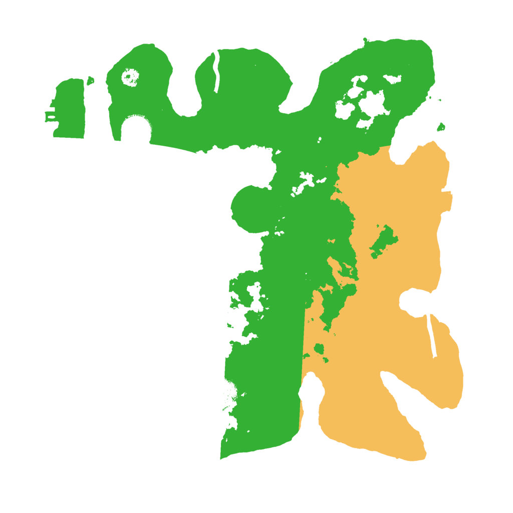 Biome Rust Map: Procedural Map, Size: 3000, Seed: 1264429994