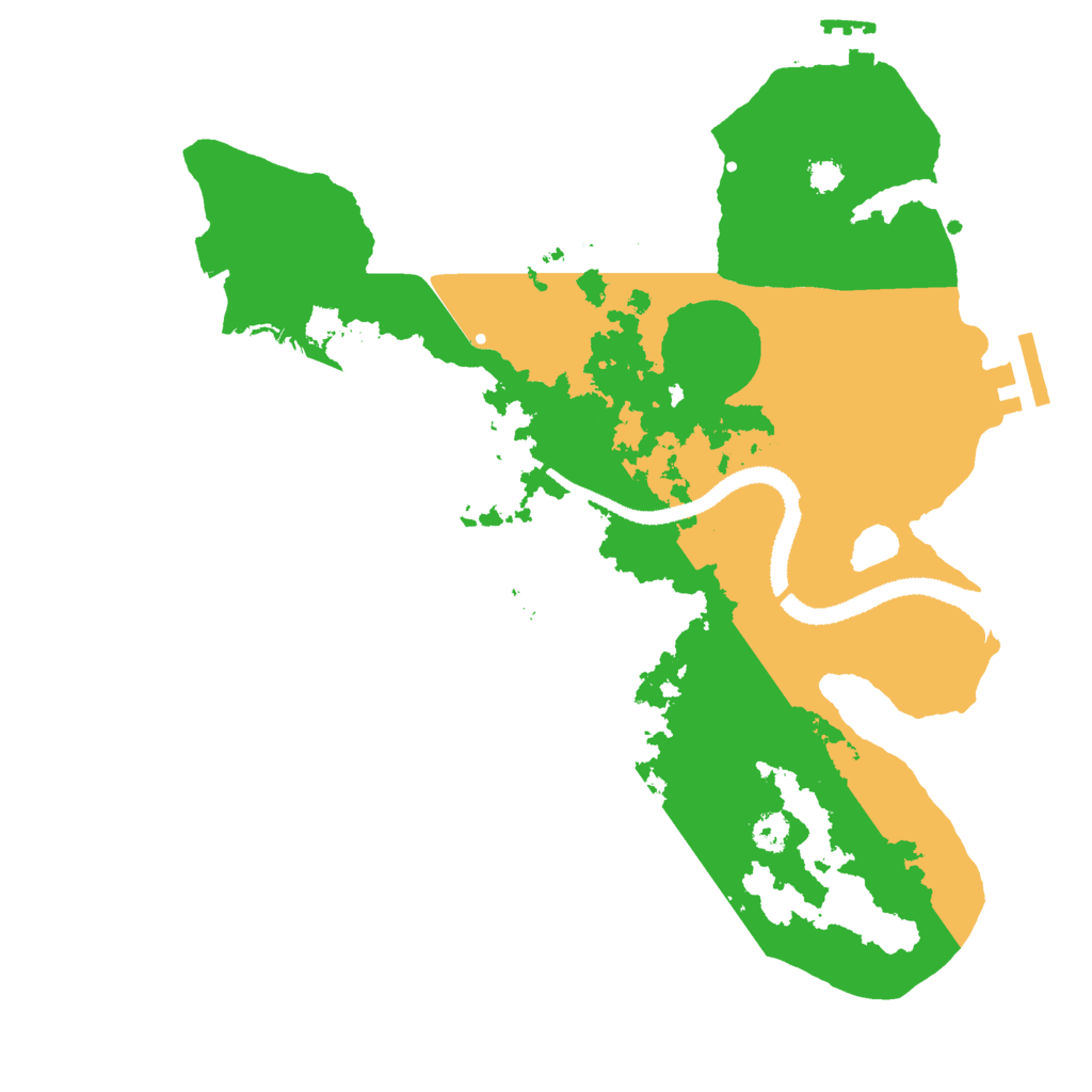 Biome Rust Map: Procedural Map, Size: 3000, Seed: 1073308311