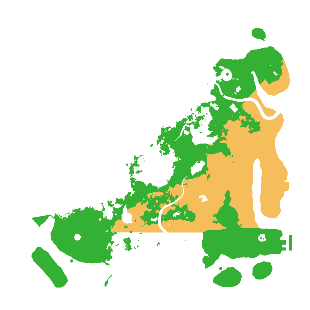 Biome Rust Map: Procedural Map, Size: 4000, Seed: 1652224702