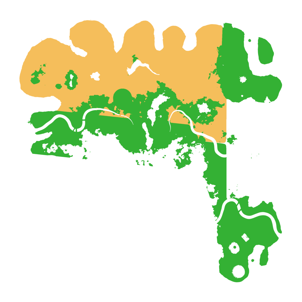 Biome Rust Map: Procedural Map, Size: 4250, Seed: 111664