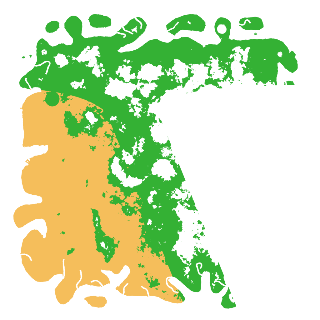 Biome Rust Map: Procedural Map, Size: 6000, Seed: 1013319087