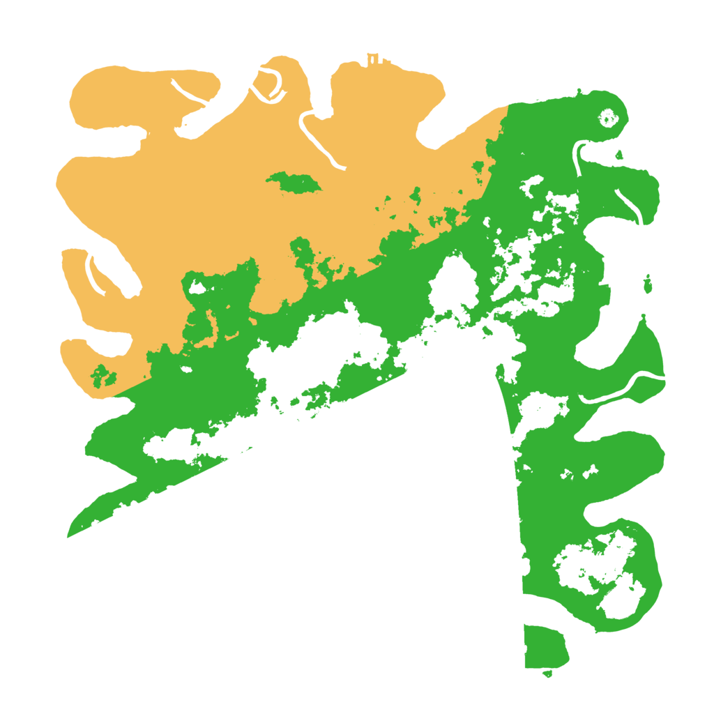 Biome Rust Map: Procedural Map, Size: 4000, Seed: 420701