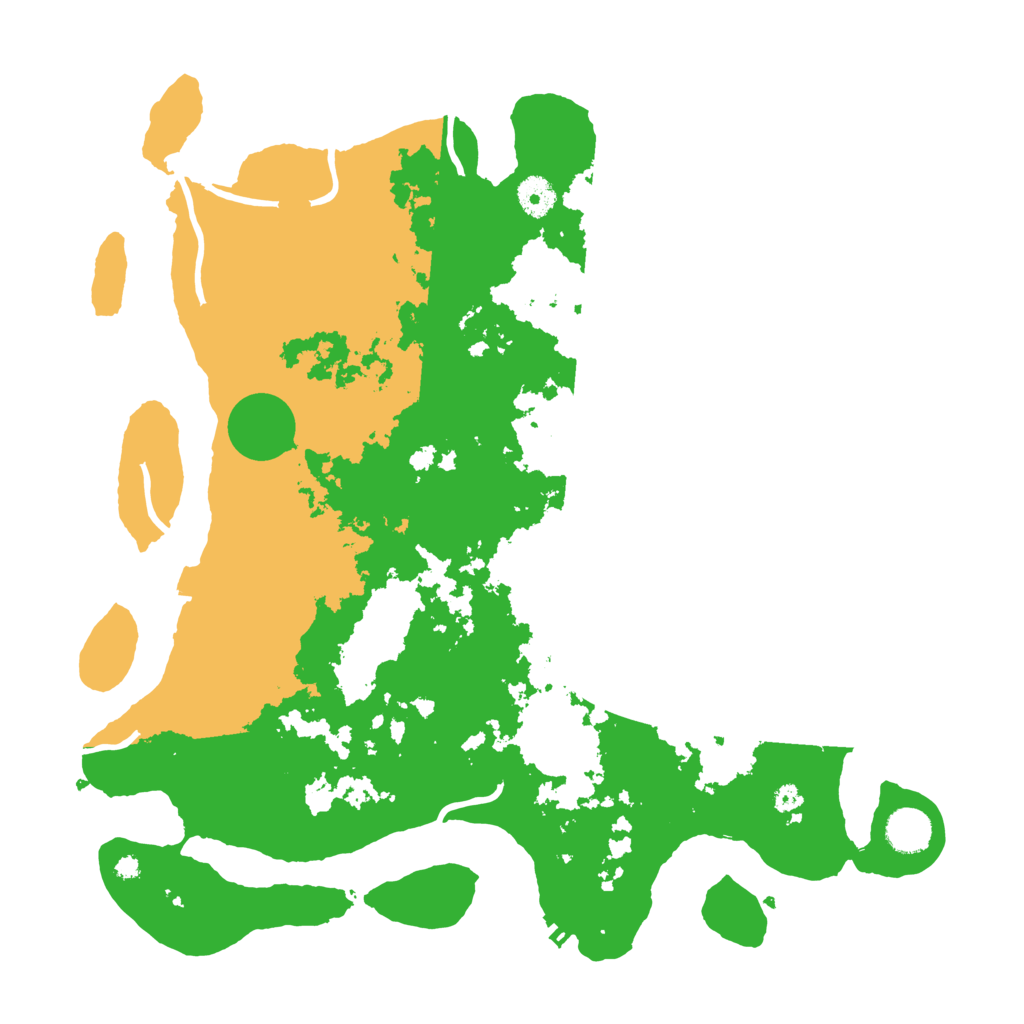 Biome Rust Map: Procedural Map, Size: 4000, Seed: 24273