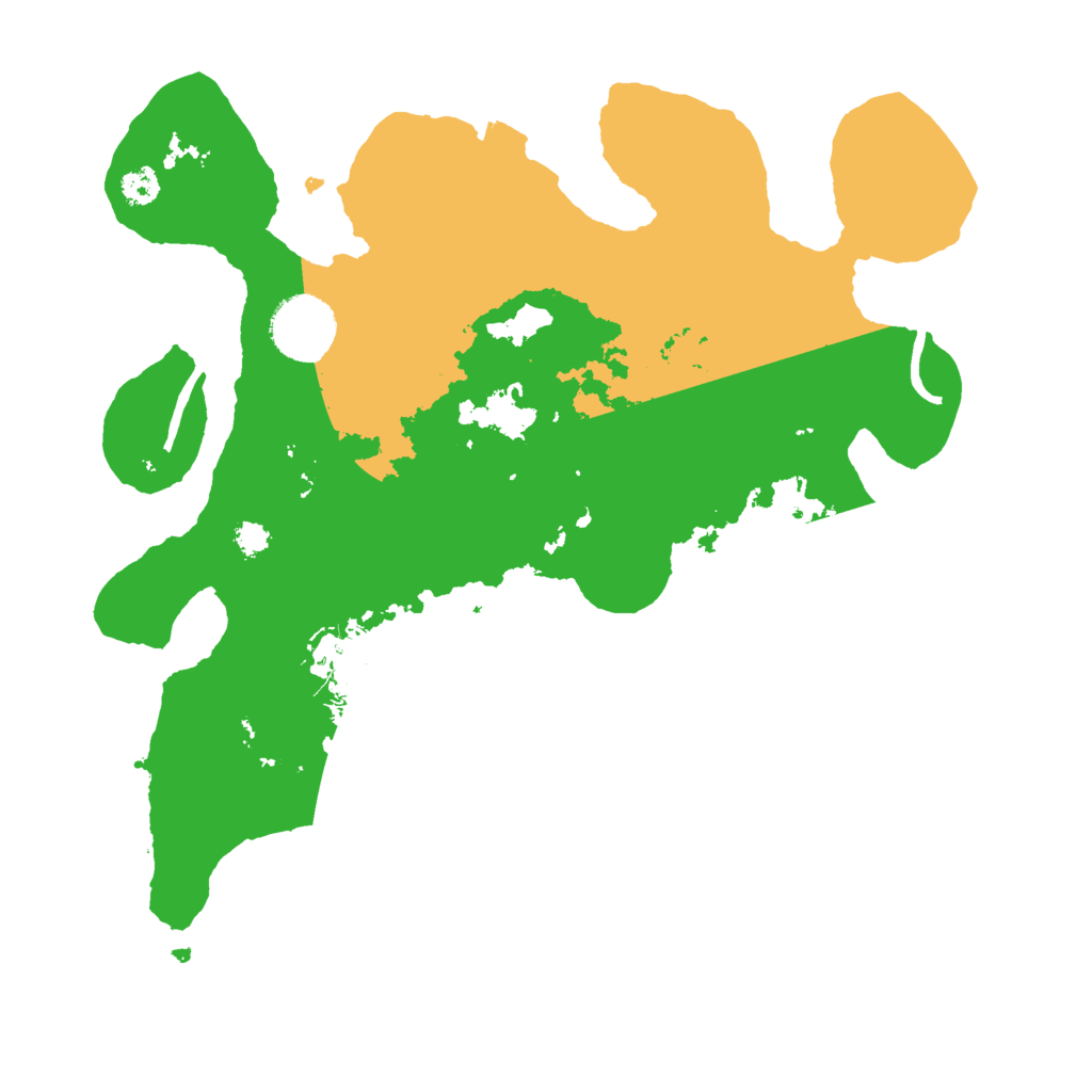 Biome Rust Map: Procedural Map, Size: 3000, Seed: 133373964