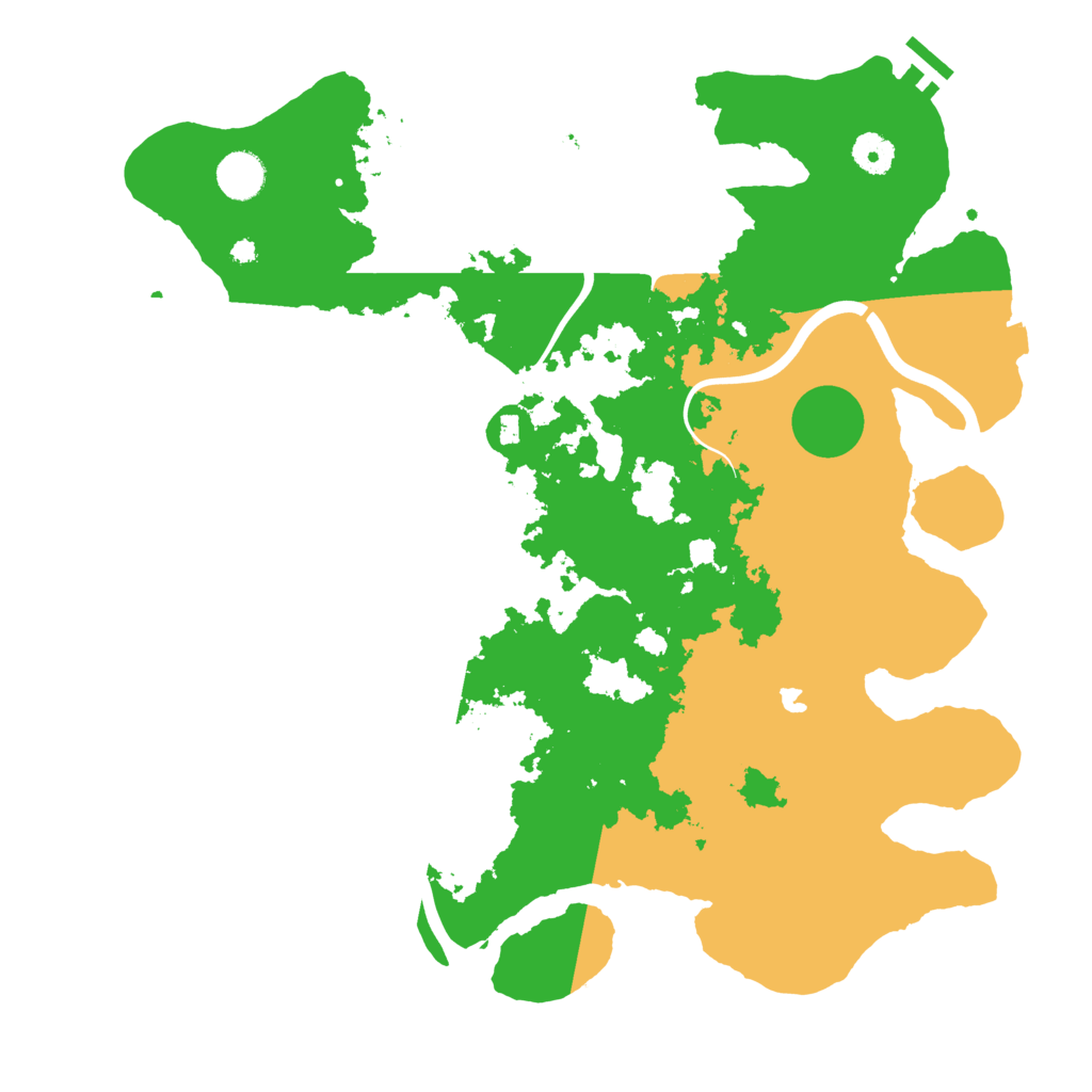 Biome Rust Map: Procedural Map, Size: 4000, Seed: 644338817