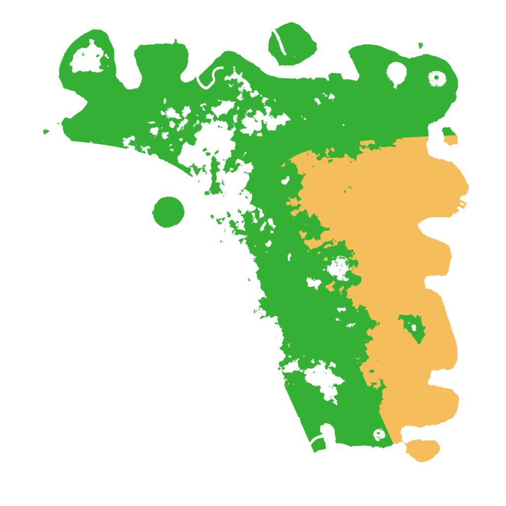 Biome Rust Map: Procedural Map, Size: 4500, Seed: 674752758