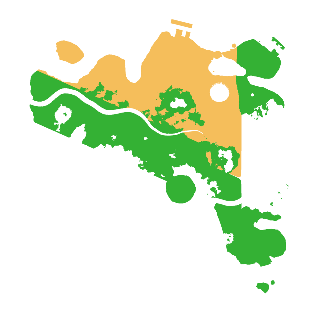 Biome Rust Map: Procedural Map, Size: 3000, Seed: 1585069791