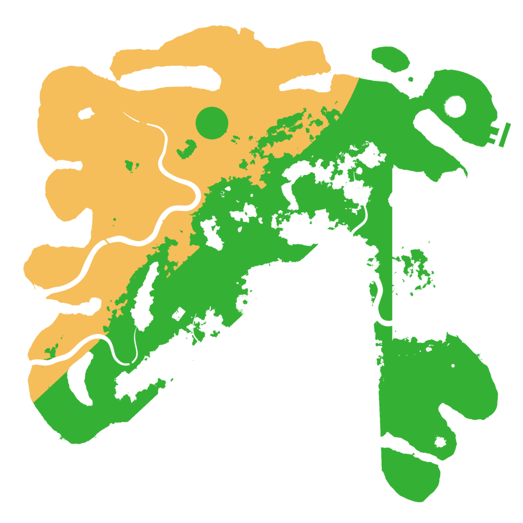 Biome Rust Map: Procedural Map, Size: 4250, Seed: 977084493