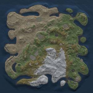 Thumbnail Rust Map: Procedural Map, Size: 4250, Seed: 977084493, 19 Monuments