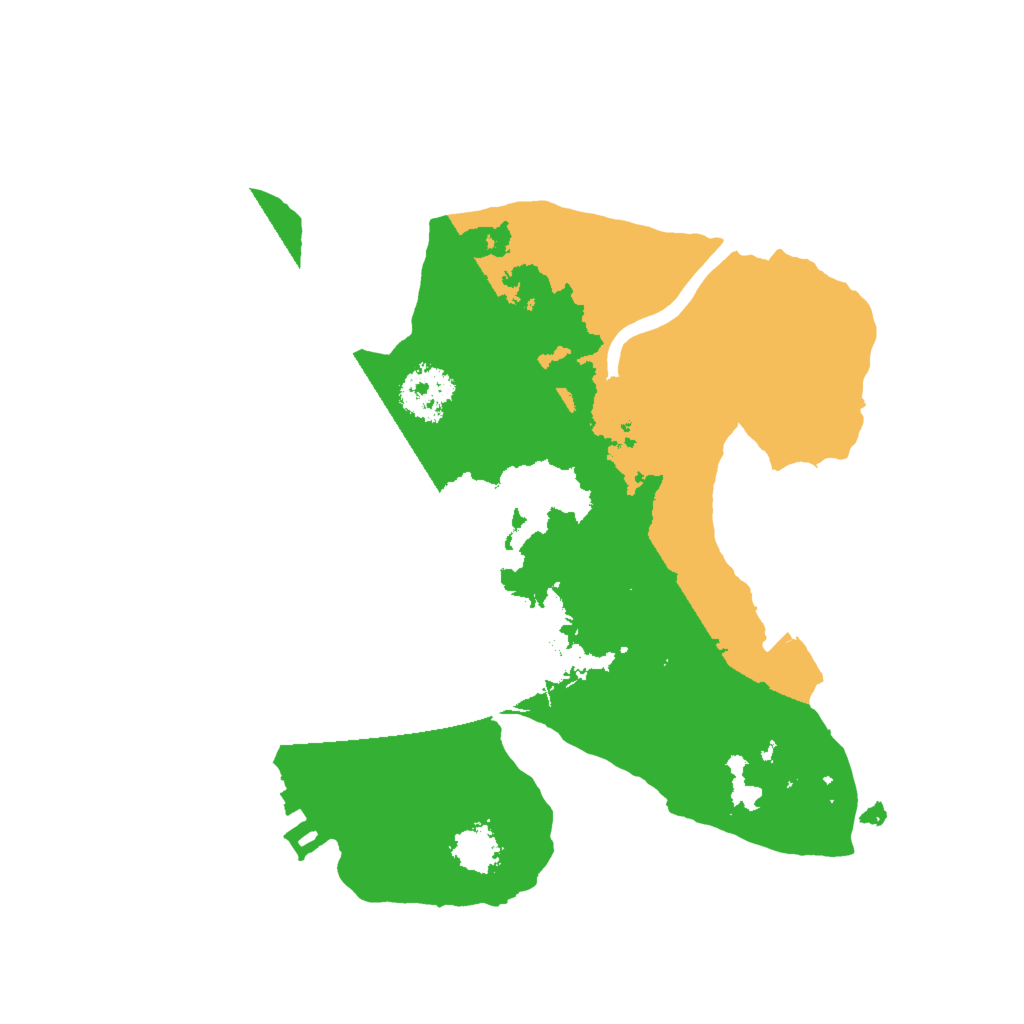 Biome Rust Map: Procedural Map, Size: 2000, Seed: 31252426