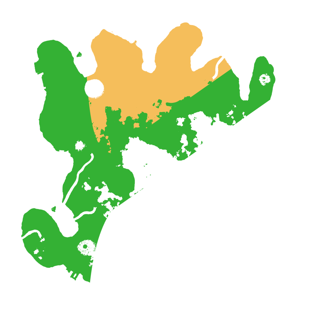 Biome Rust Map: Procedural Map, Size: 3000, Seed: 28534