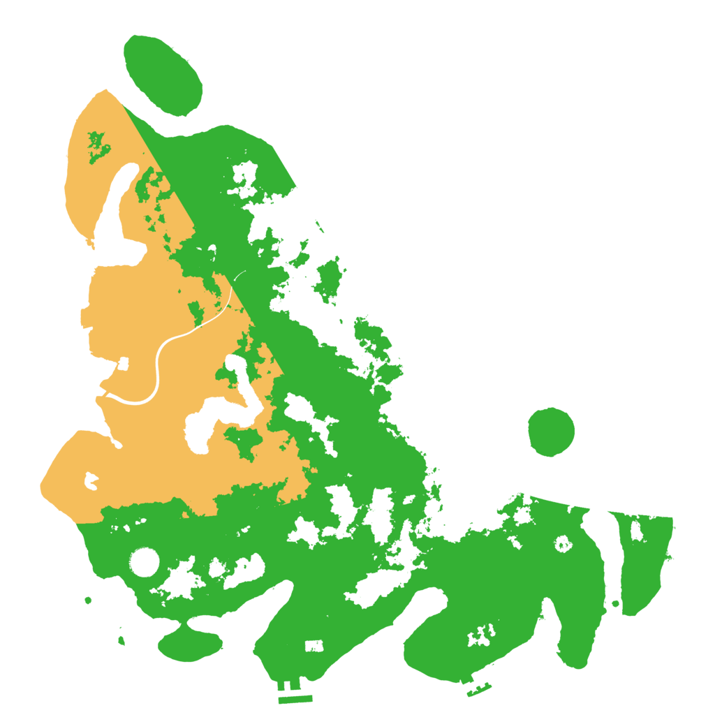 Biome Rust Map: Procedural Map, Size: 4250, Seed: 57359011