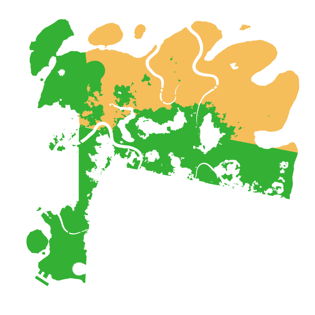 Biome Rust Map: Procedural Map, Size: 4250, Seed: 945039698
