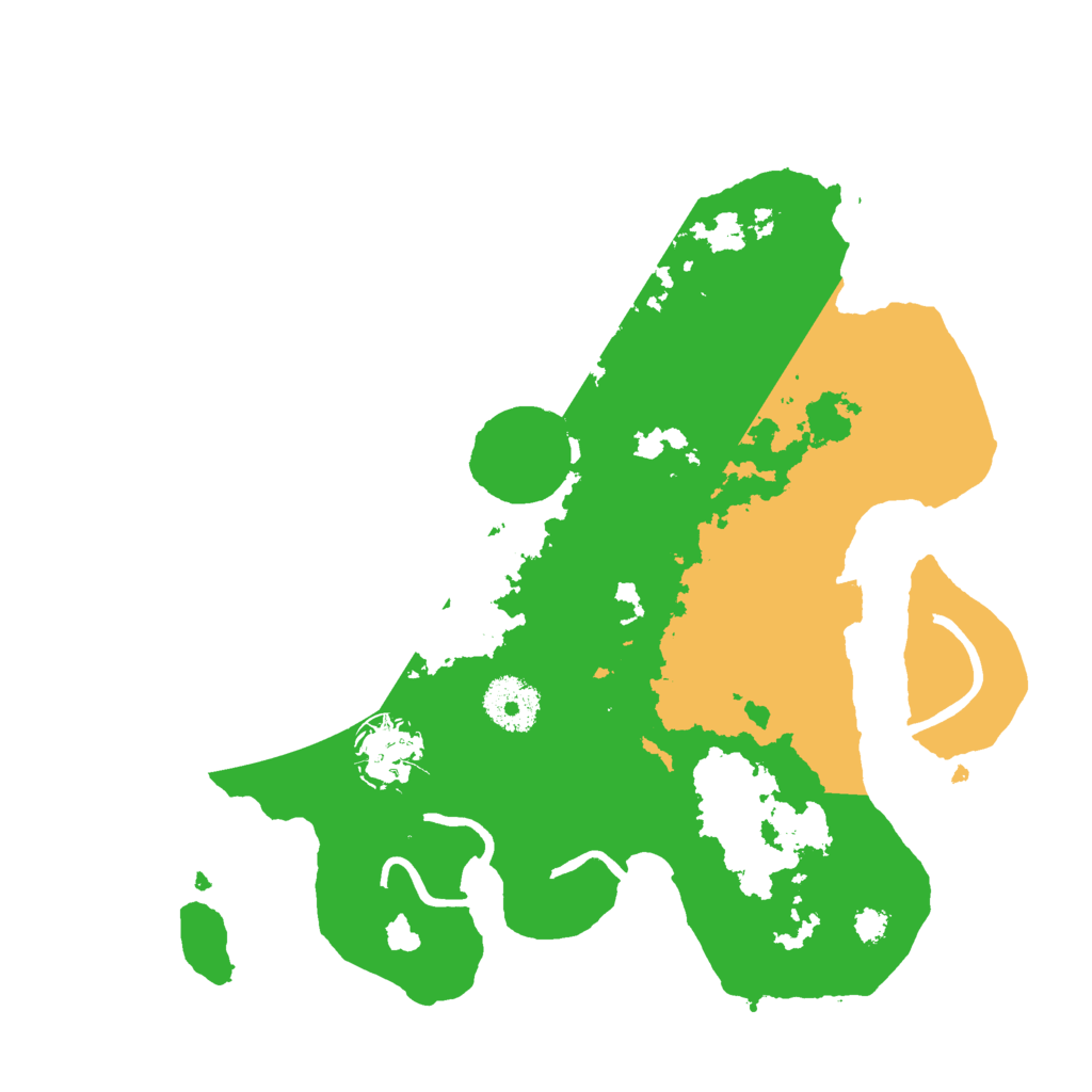 Biome Rust Map: Procedural Map, Size: 3000, Seed: 1459499501