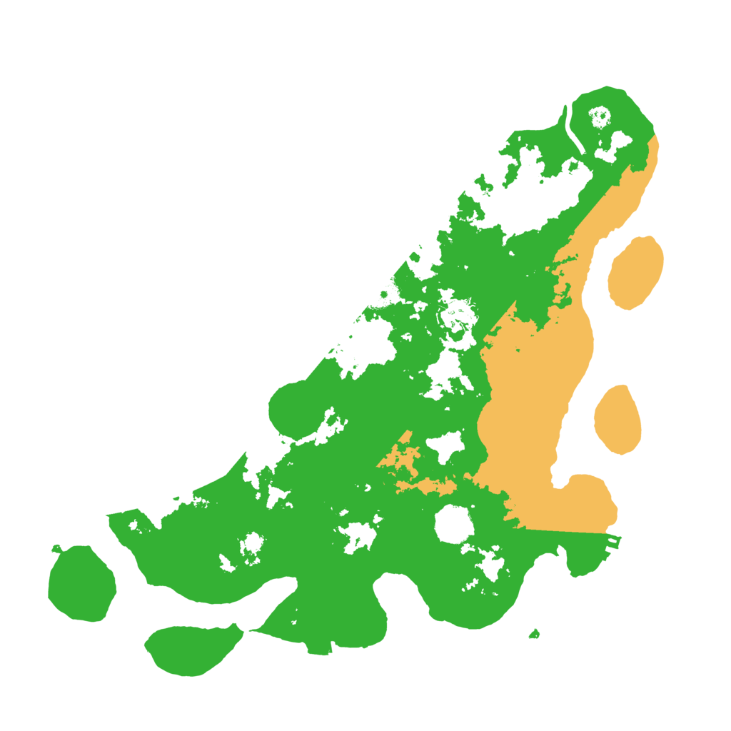 Biome Rust Map: Procedural Map, Size: 3500, Seed: 1252019067