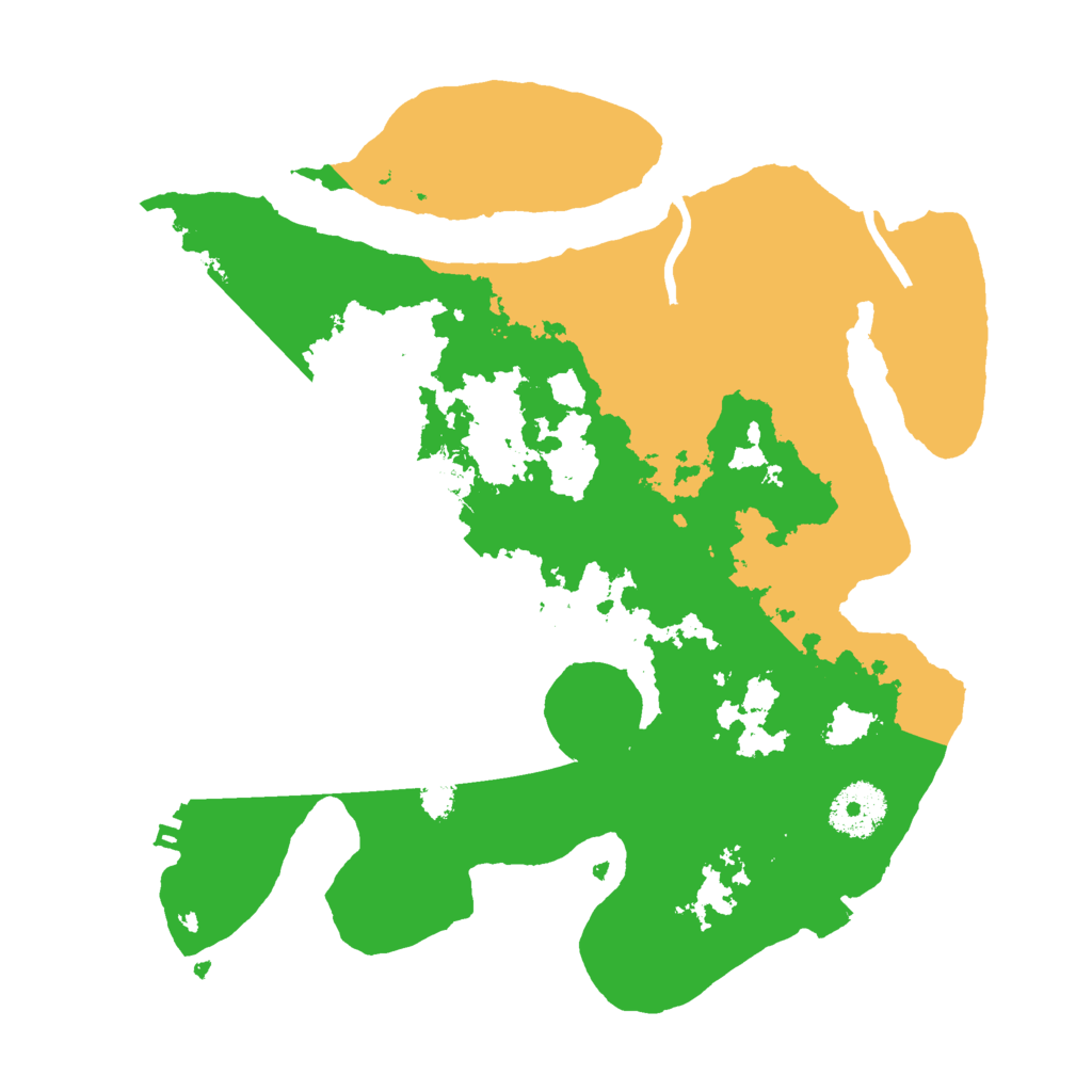 Biome Rust Map: Procedural Map, Size: 3000, Seed: 354134544