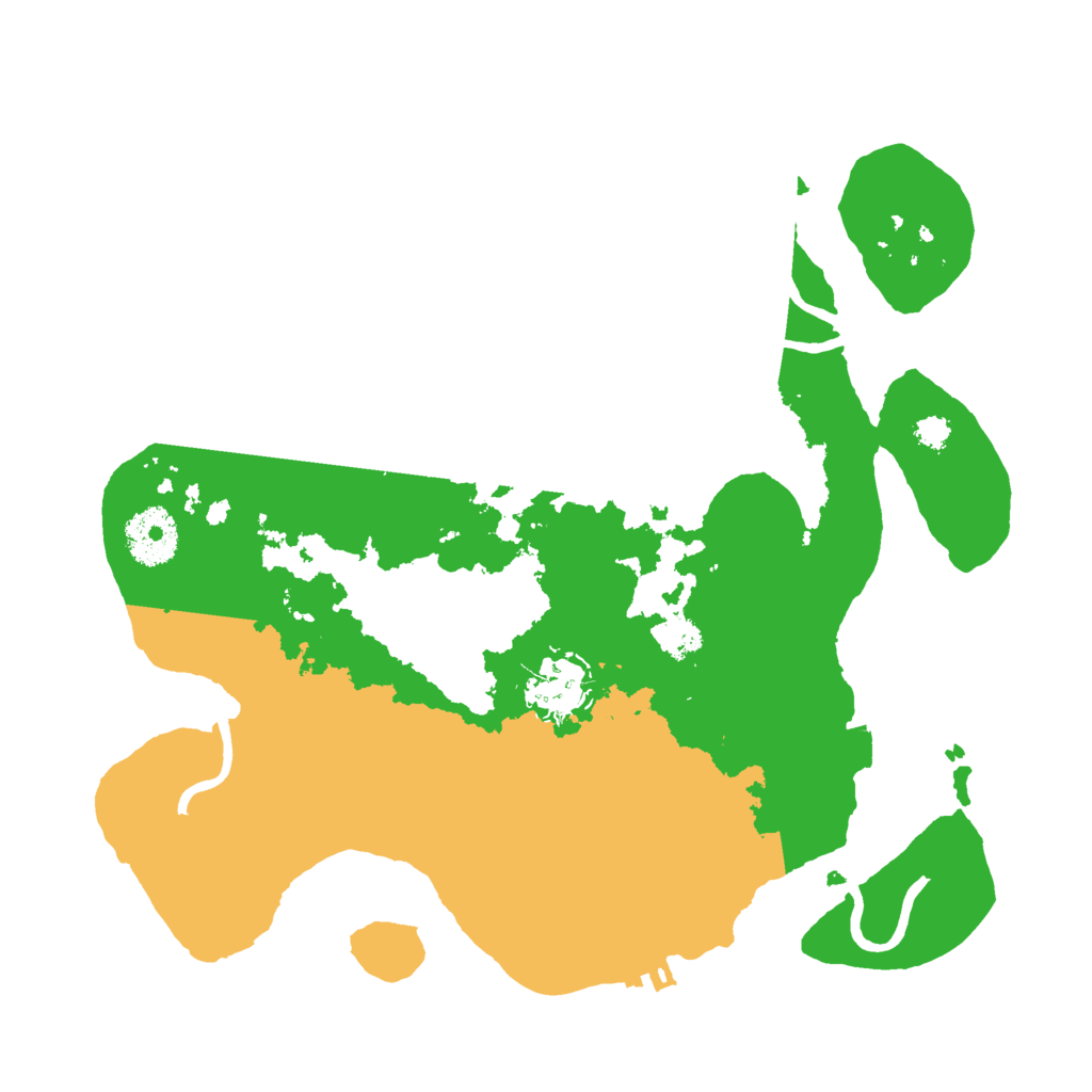 Biome Rust Map: Procedural Map, Size: 3000, Seed: 1744653886