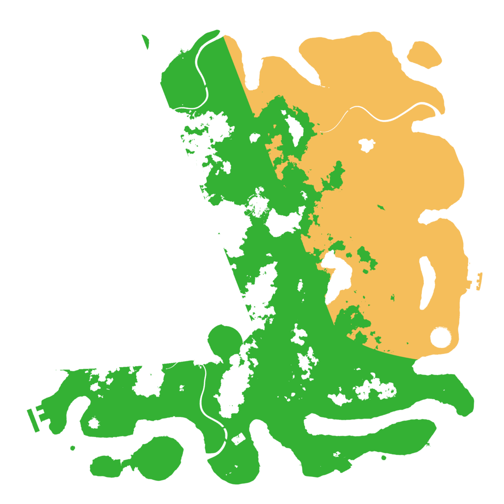 Biome Rust Map: Procedural Map, Size: 4250, Seed: 284472586