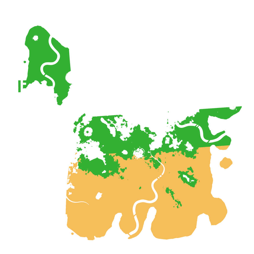 Biome Rust Map: Procedural Map, Size: 4250, Seed: 8437641