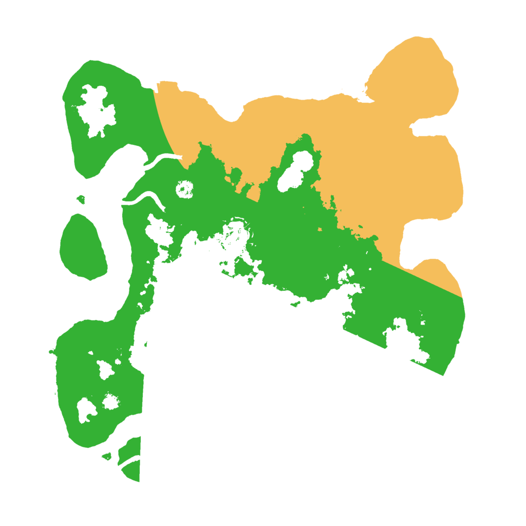 Biome Rust Map: Procedural Map, Size: 3000, Seed: 1048921234