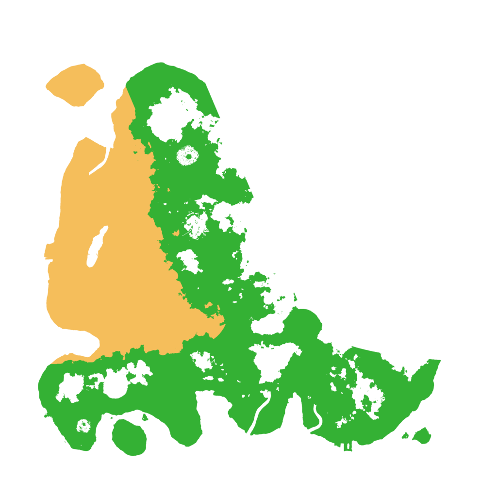 Biome Rust Map: Procedural Map, Size: 3700, Seed: 1906195606