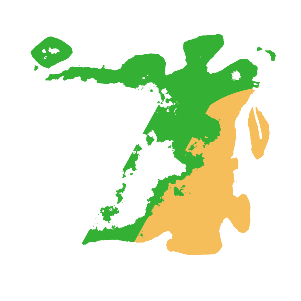 Biome Rust Map: Procedural Map, Size: 3000, Seed: 484744755