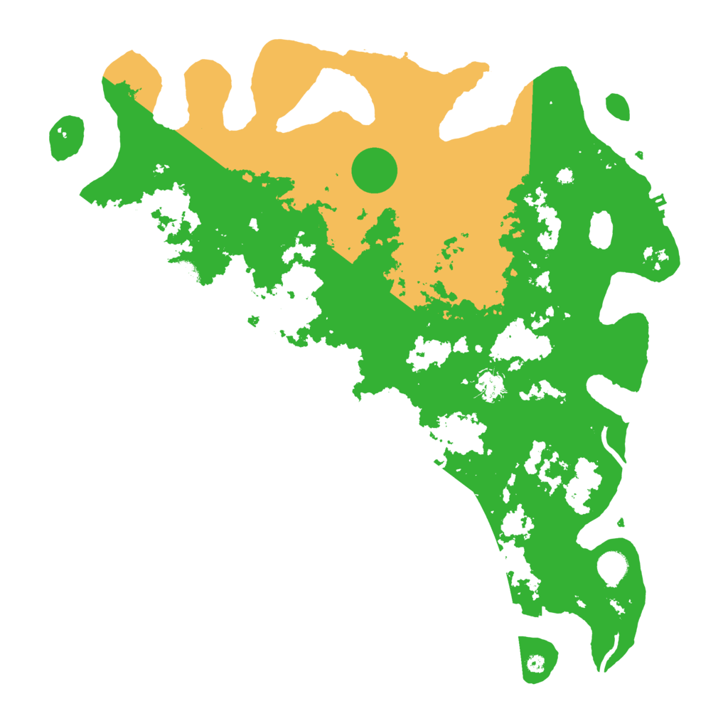 Biome Rust Map: Procedural Map, Size: 4200, Seed: 2054601425