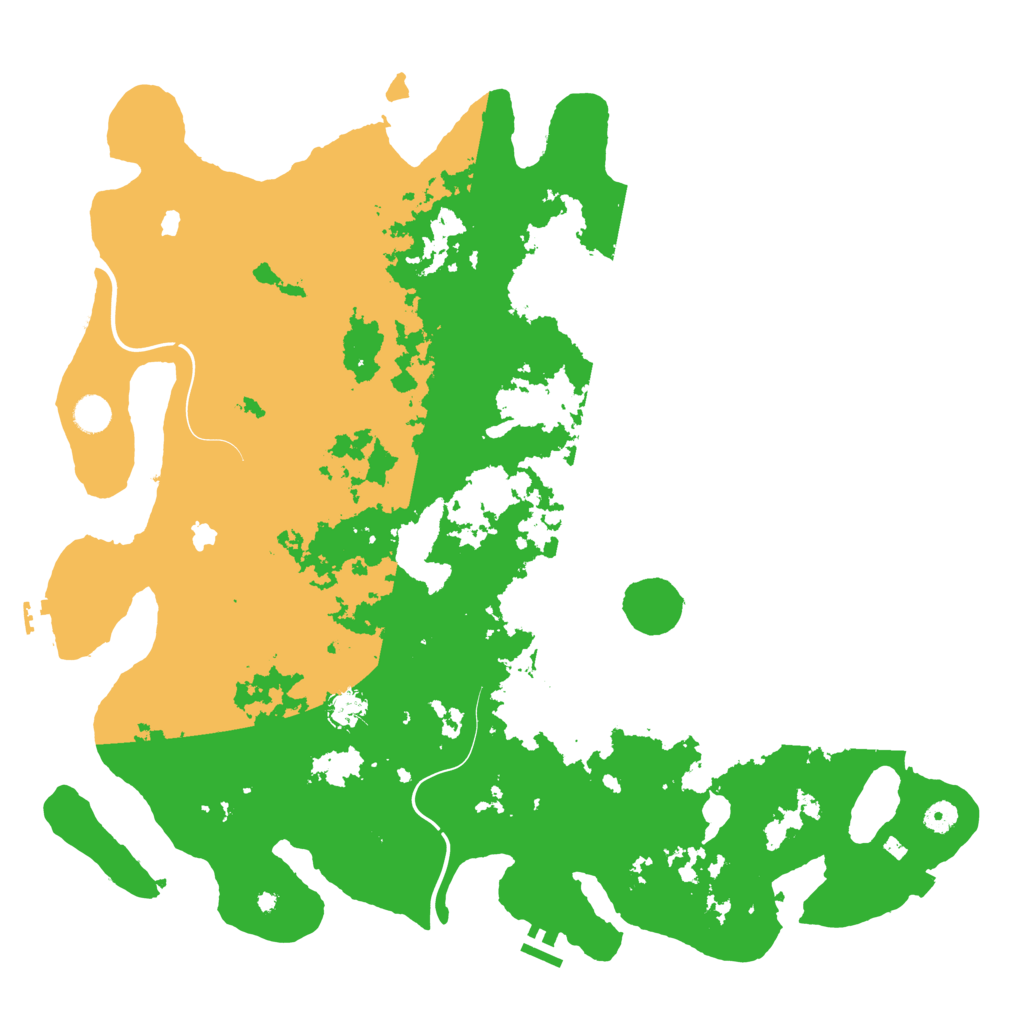 Biome Rust Map: Procedural Map, Size: 4800, Seed: 962469767