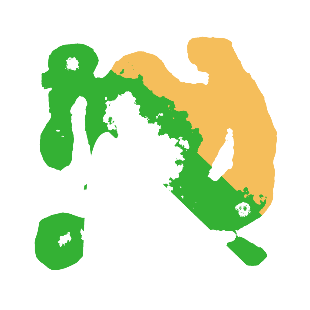 Biome Rust Map: Procedural Map, Size: 2200, Seed: 127363266