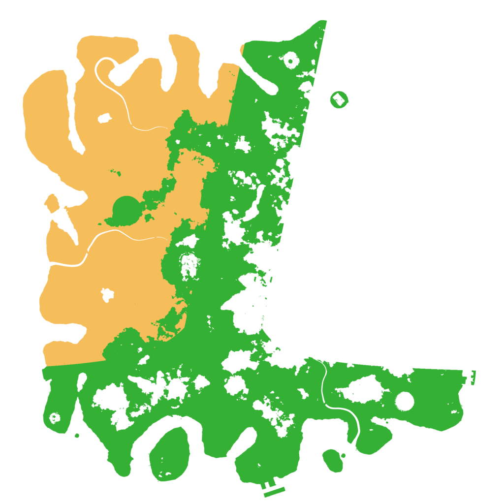Biome Rust Map: Procedural Map, Size: 4700, Seed: 915230619