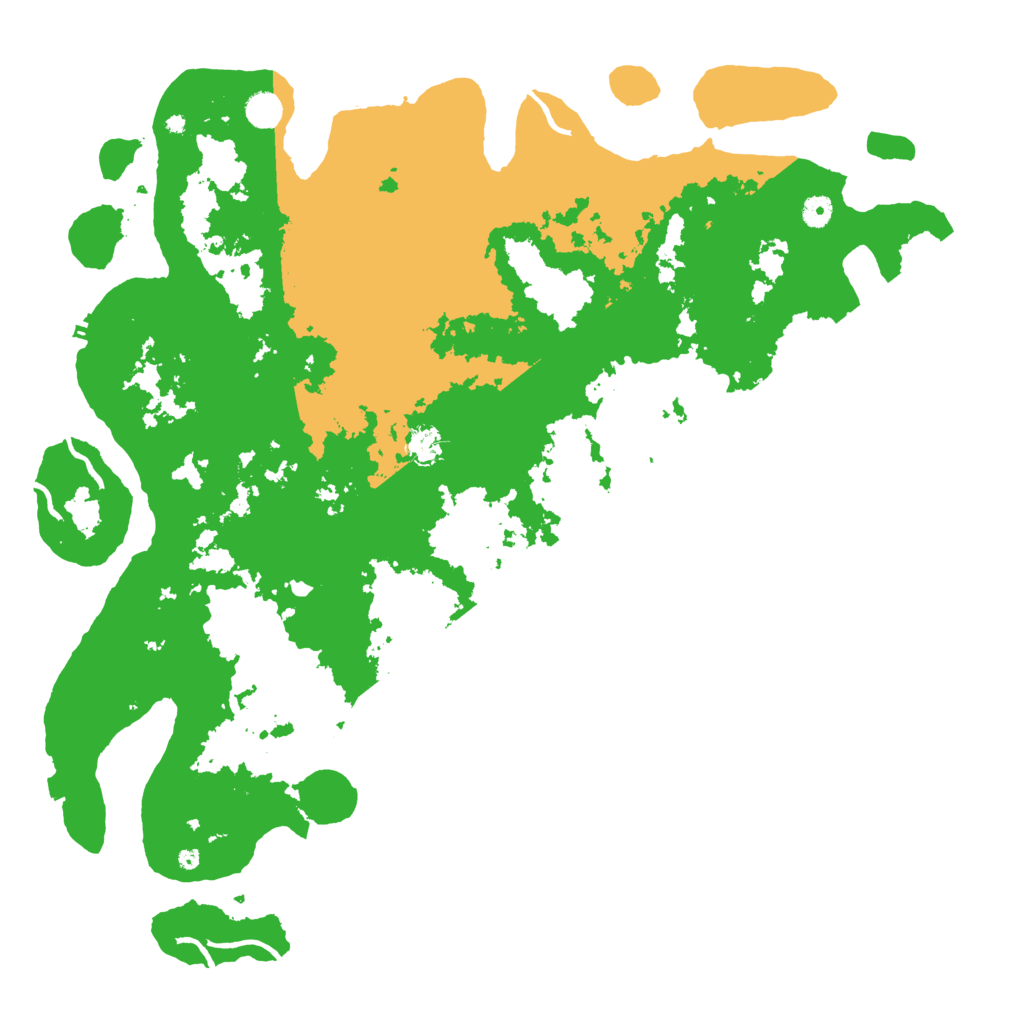 Biome Rust Map: Procedural Map, Size: 5000, Seed: 2256874