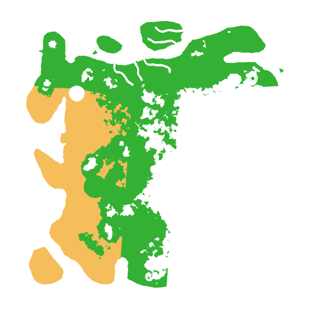Biome Rust Map: Procedural Map, Size: 3700, Seed: 1418179081