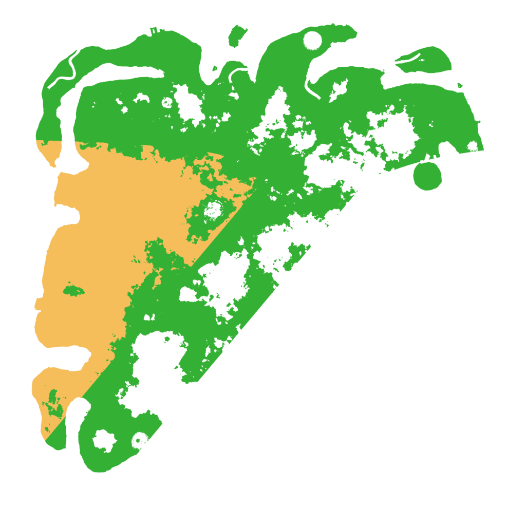 Biome Rust Map: Procedural Map, Size: 5000, Seed: 669669