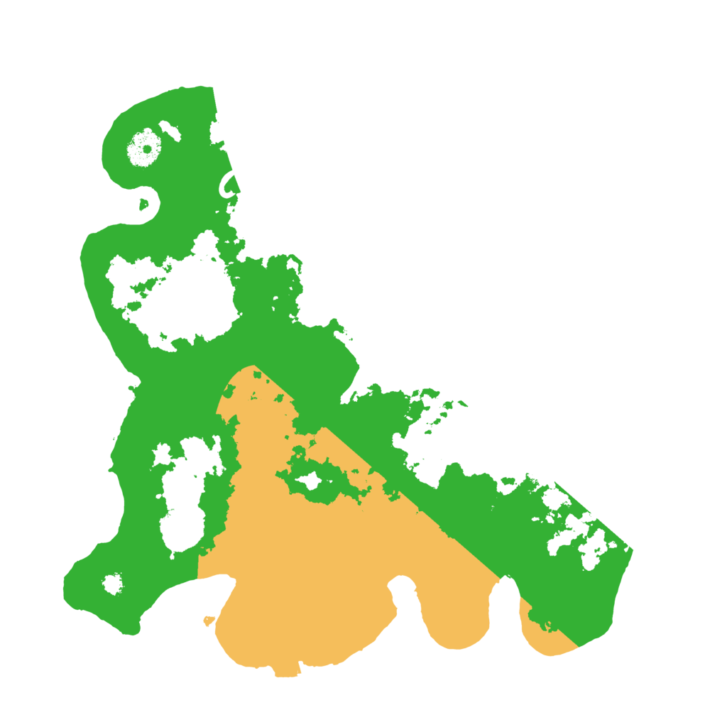 Biome Rust Map: Procedural Map, Size: 3250, Seed: 951434300