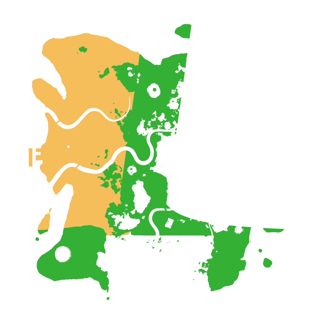 Biome Rust Map: Procedural Map, Size: 3500, Seed: 1973827448