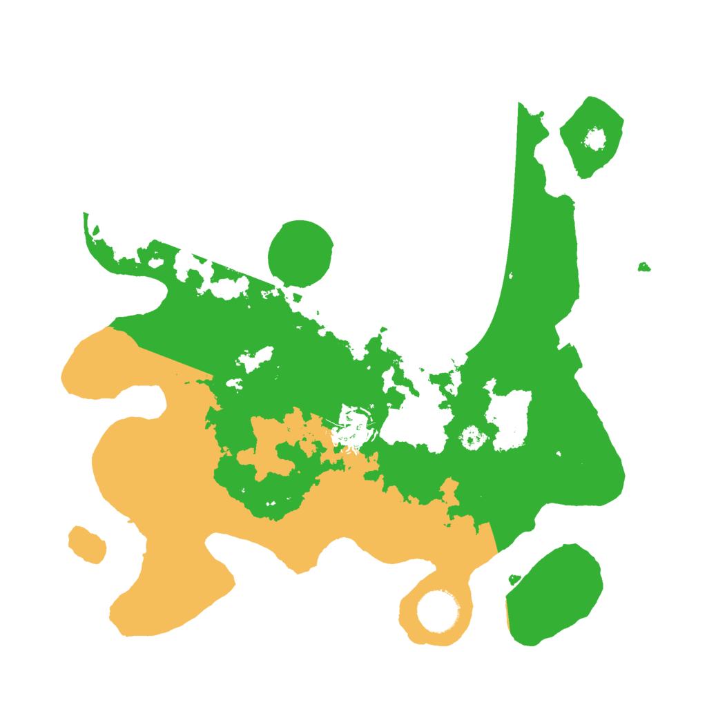 Biome Rust Map: Procedural Map, Size: 3000, Seed: 4876132