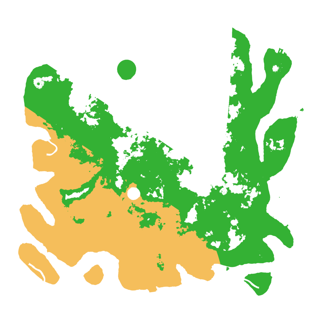 Biome Rust Map: Procedural Map, Size: 4500, Seed: 1106061886