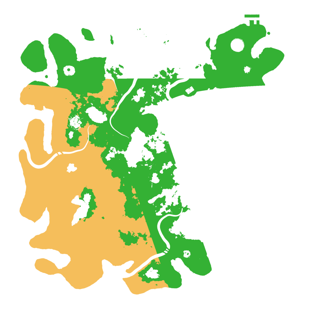Biome Rust Map: Procedural Map, Size: 4250, Seed: 6333