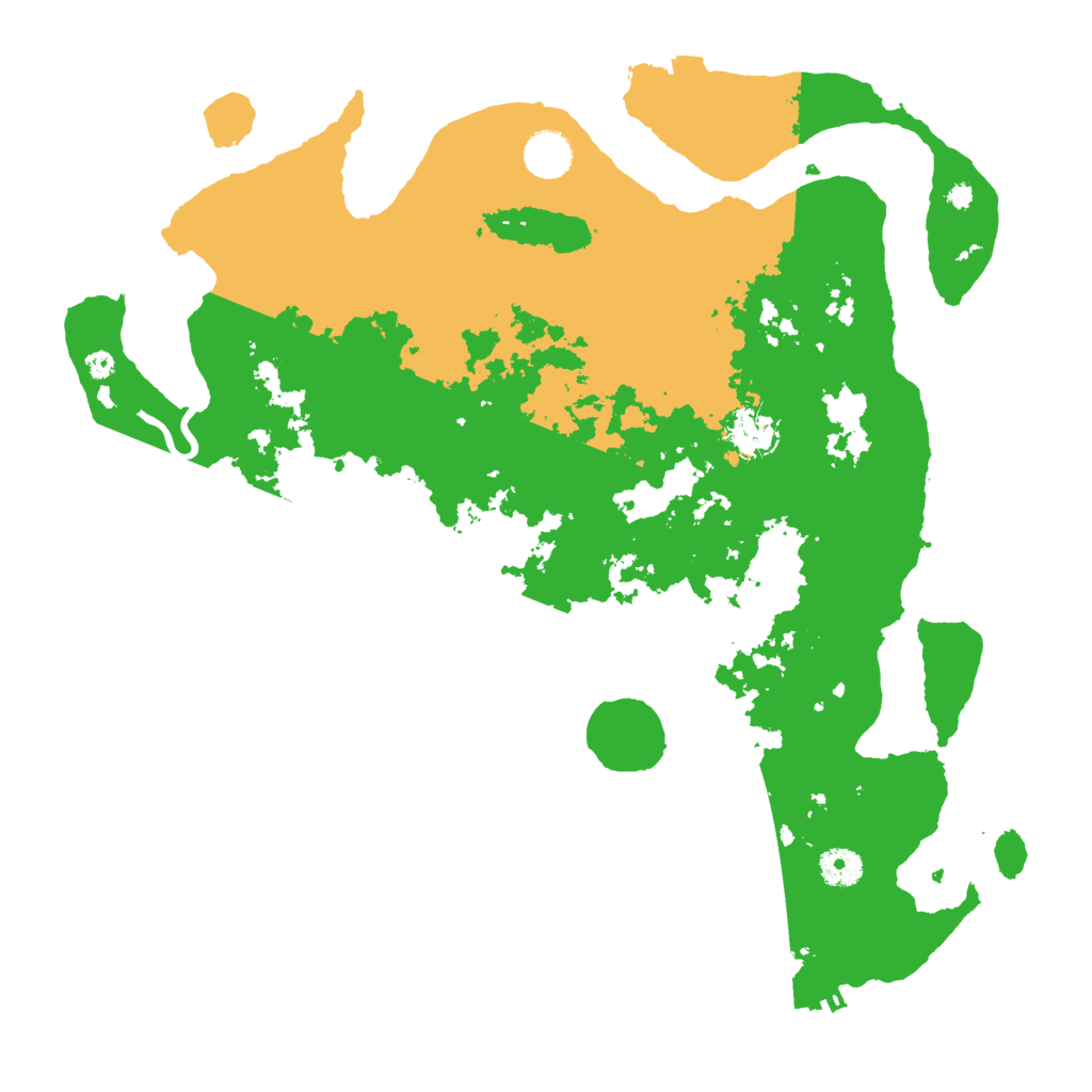 Biome Rust Map: Procedural Map, Size: 4000, Seed: 1971250649