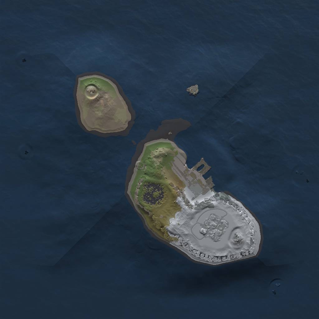 Rust Map: Procedural Map, Size: 1462, Seed: 422453679, 5 Monuments