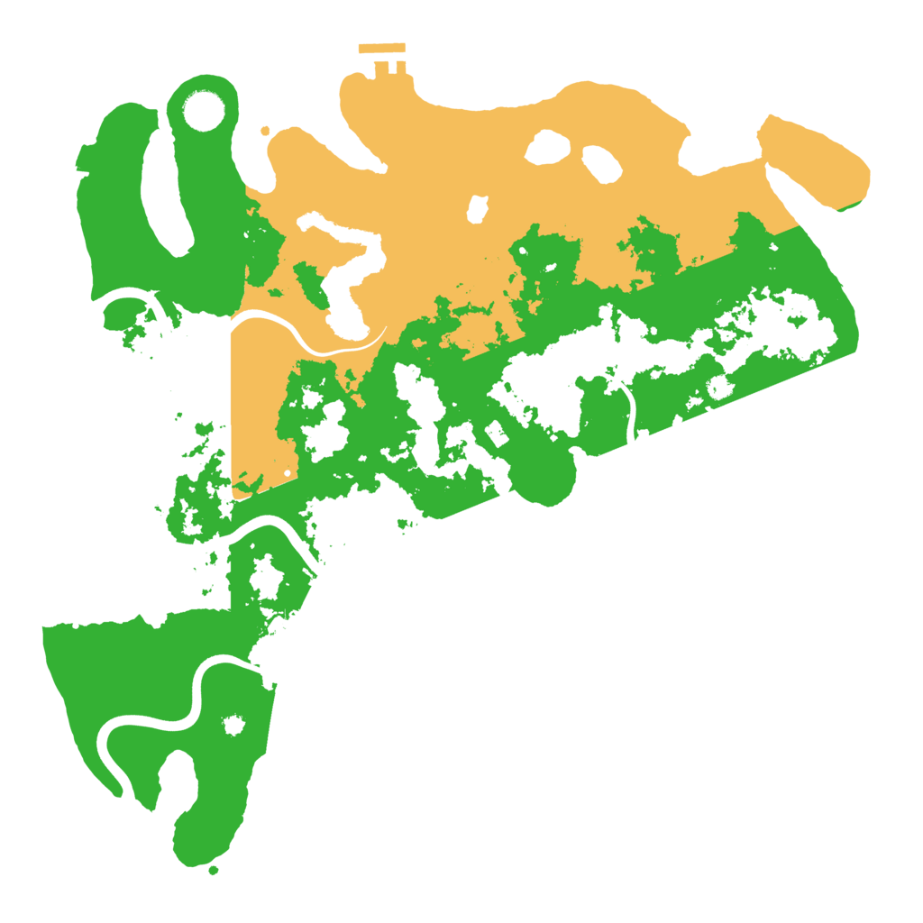 Biome Rust Map: Procedural Map, Size: 4000, Seed: 374440468