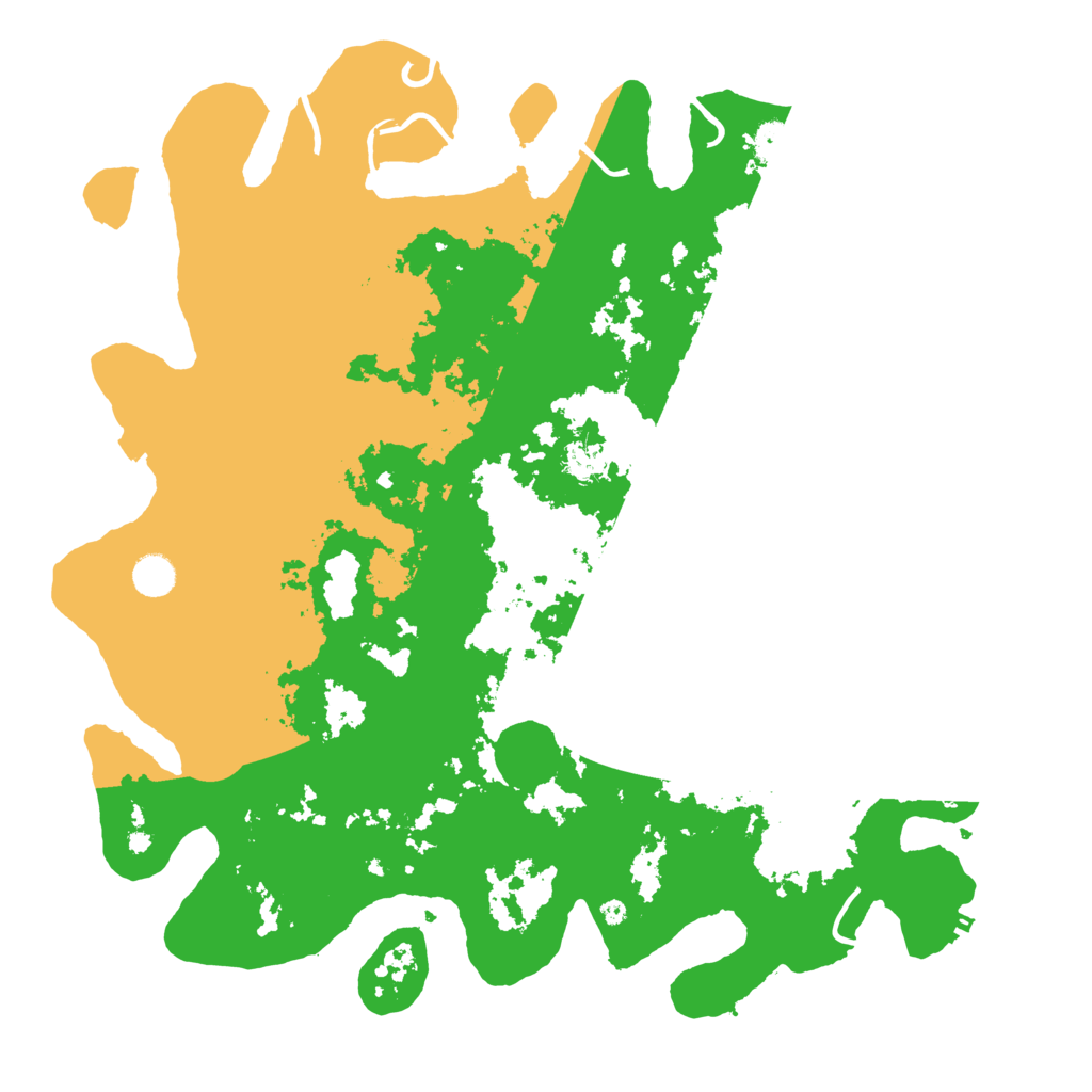 Biome Rust Map: Procedural Map, Size: 4500, Seed: 2525