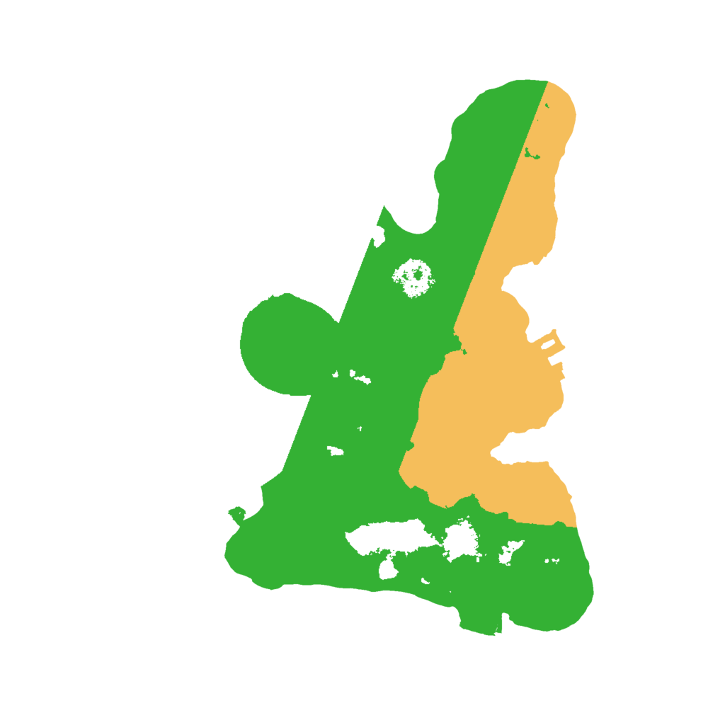 Biome Rust Map: Procedural Map, Size: 2000, Seed: 5043812