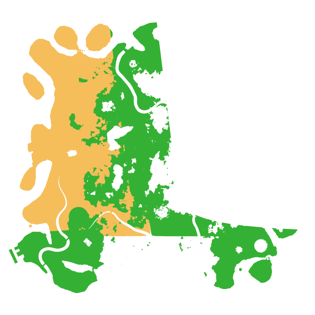 Biome Rust Map: Procedural Map, Size: 4250, Seed: 935865791