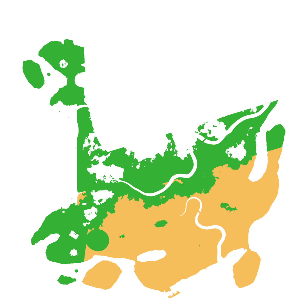 Biome Rust Map: Procedural Map, Size: 3750, Seed: 1075373487